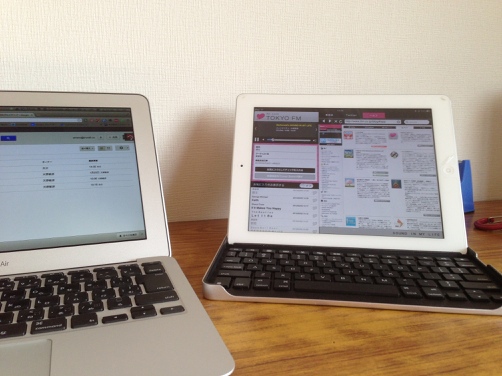 今日のお供はiPadでTOKYO FM